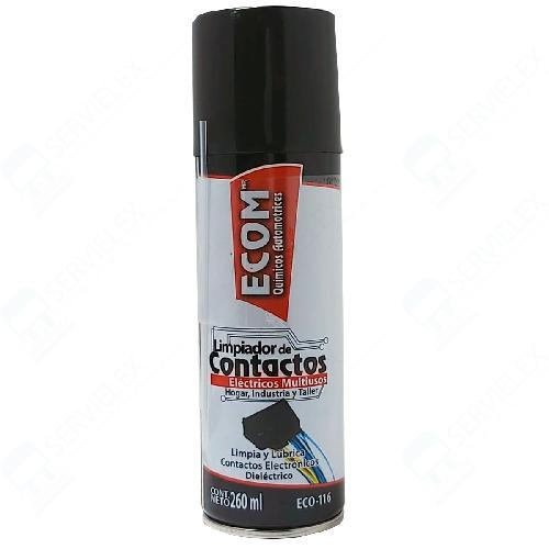 Aerosol Limpiador De Contactos Electricos Ecom 260ml Servielex 