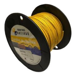 CABLE CALIBRE 18 AMARILLO FLEXIBLE AUTOMOTRIZ