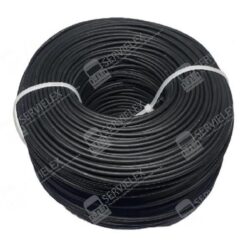 CABLE ANTIFLAMA CALIBRE 18 (AUTOEXTINGUIBLE) NEGRO