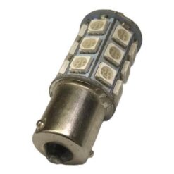 FOCO 12V 1156Y 1POLO P/ESCUADRA 27LED FIJO AMB