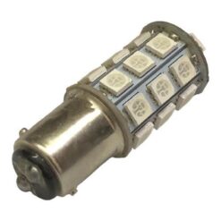 FOCO 12V 1176 2POLOS P/PAREJAS 27LED FIJO AZUL