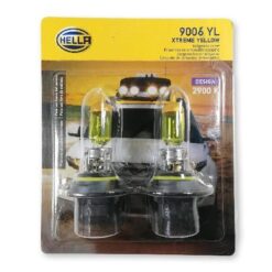 FOCO 12V 9006 55W YELLOW EN BLISTER (PAR) HELLA