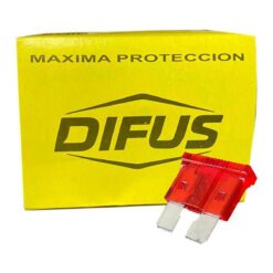 FUSIBLE MEDIANO 10A ROJO DIFUS