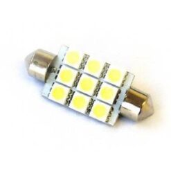 FOCO 12V T/FUSIBLE ALTA 42MM 9LED