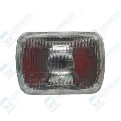 UNIDAD RECTANG H6054 FOCO CAMBIABLE C/VELA NEOLITE