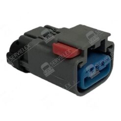 CONECTOR 3VIAS SENSOR CUMMINS GRIS OSCURO 00310-G SERIE APEX 2.8 APTIV