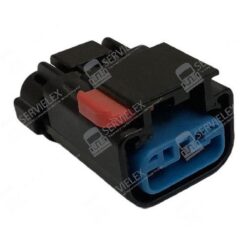 CONECTOR 3VIAS SENSOR CUMMINS NEGRO 00308 CON SELLOS SERIE APEX 2.8 APTIV