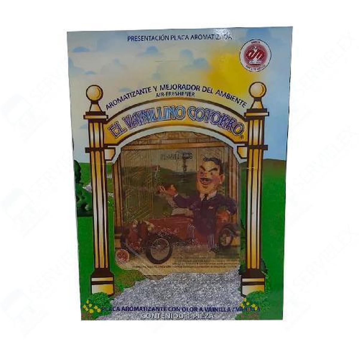 AROMA EL VAINILLO COTORRO (PLACA)
