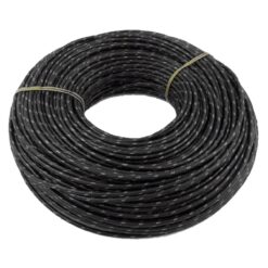 CABLE LAQUEADO 16 (NEGRO)