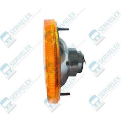 CALAVERA 12V/24V MPOLO REDONDA 5.5" 10LED AMB