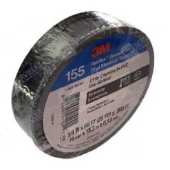 CINTA AISLANTE NEGRA 3M ETIQUETA AZUL 19MM X 18M