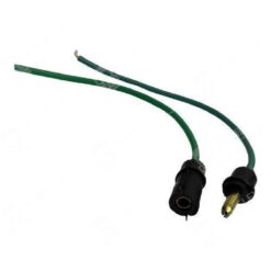 CONECTOR UNIVERSAL 1VIA REMOLQUE NEGRO HULE (JUEGO) GM-044