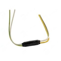CONECTOR UNIVERSAL 2VIAS REMOLQUE NEGRO HULE (JUEGO) GM-045
