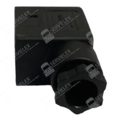 CONECTOR 3VIAS BOBINA VALVULA DE PUERTA