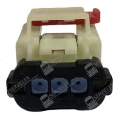 CONECTOR 3VIAS SENSOR CUMMINS BLANCO 00311-6 SERIE APEX 2.8 APTIV