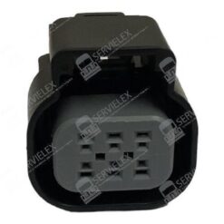 CONECTOR 6VIAS MACHO NEGRO SERIE GT 150 APTIV