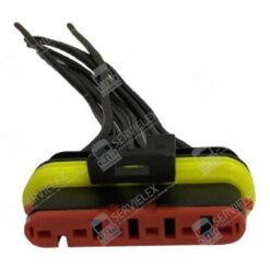 CONECTOR 6VIAS SUPER SEAL ECONOMICO ARMADO MACHO