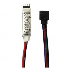 CONECTOR PARA TIRA LED RGB C/CONTROLADOR
