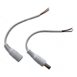 CONECTOR PLUG Y JACK PARA TIRA LED HEMBRA MACHO JUEGO
