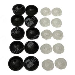 CUBRE PIJAS NEGRO CHICO #6 PAQUETE 10PZ