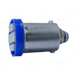 FOCO 12V BA9 PLANO 8LED AZUL
