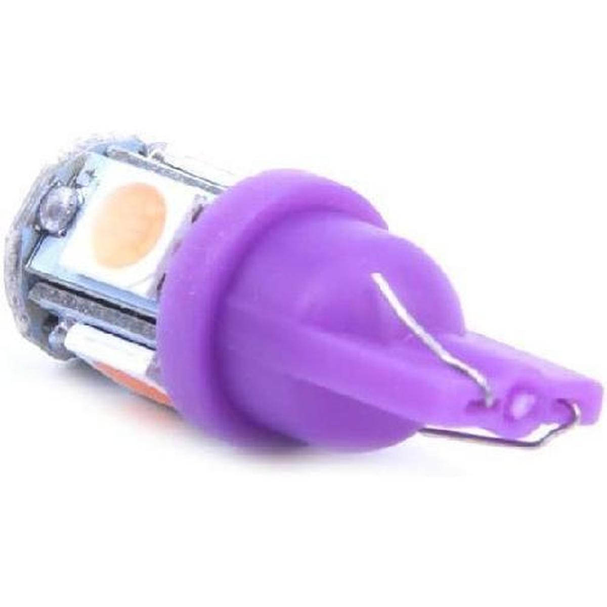 FOCO 12V T10 5LED UV