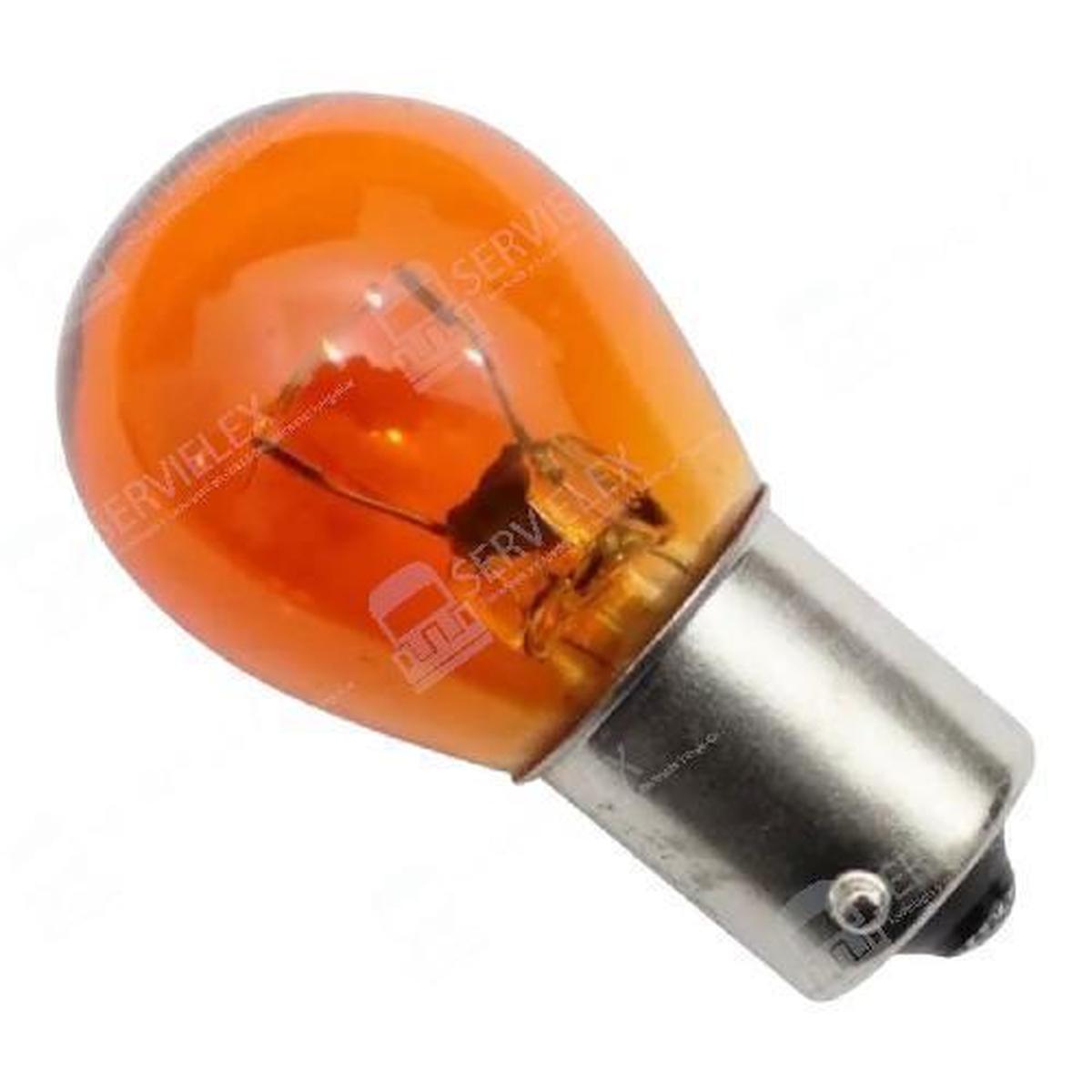 FOCO 12V 1141 21W (7506A) AMBAR 1POLO PAREJO HELLA