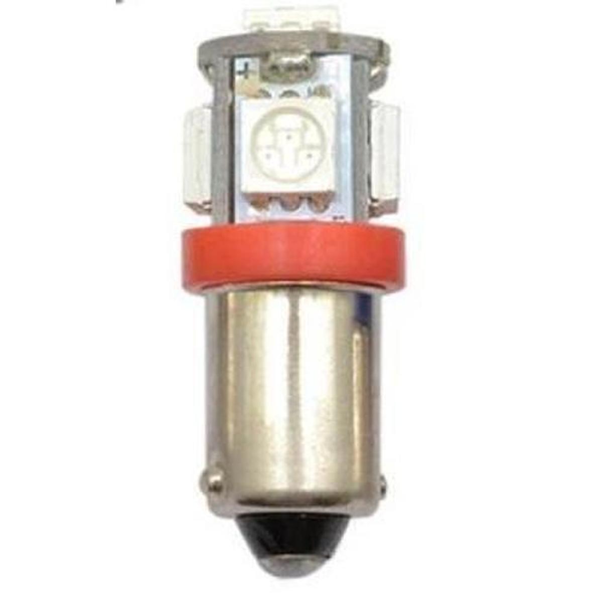FOCO 24V BA9 MAZORCA 5L ROJO