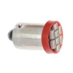 FOCO 24V BA9 PLANO 8L ROJO
