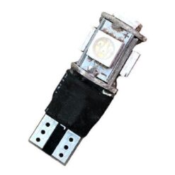 FOCO 24V T10 5LED ESTROBO ROJO