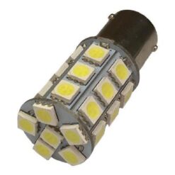 FOCO 24V 1156Y 1POLO P/ESCUADRA 27LED FIJO BLANCO