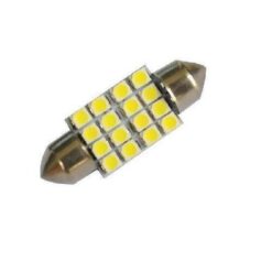 FOCO 24V T/FUSIBLE 36MM 16LED BLANCO