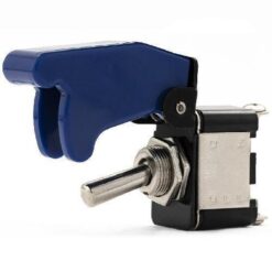INTERRUPTOR PALANCA 1PASO 2TERMINALES C/TAPA AZUL