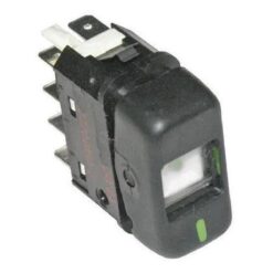 INTERRUPTOR MPOLO VIAGGIO 1PASO REBOTE 8TERMINALES PILOTO 24V)