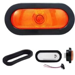 PLAFON 6" OVAL SELL HULE C/CONEC AMB