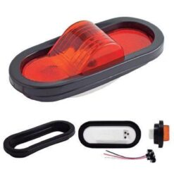 PLAFON 6" OVAL HULE C/RELIEVE C/CONEC P/FOCO AMB