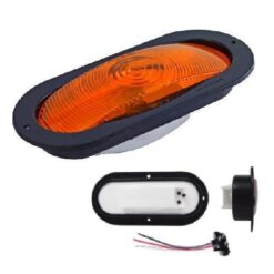 PLAFON 6" OVAL SELL REM C/CONEC AMB