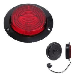 PLAFON 2.5" SELL ABS FOCO ROJO