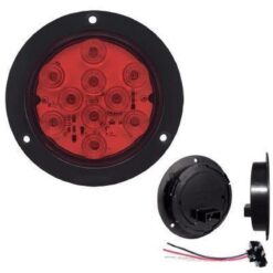 PLAFON 4" 10L SELL ABS 24V ROJO