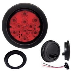 PLAFON 4" 10L SELL HULE C/CONEC 24V ROJO