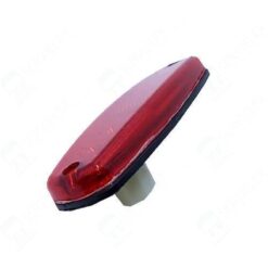 PLAFON 24V G7 LATERAL 2LED C/CONECTOR ROJO