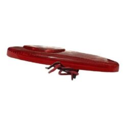 PLAFON 24V IRIZAR SEMILLA 2LED ROJO