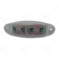 PLAFON 12V ZAFIRO 4LED  C/ROJO RECORD