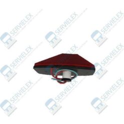 PLAFON MP CACAHUATE P/FOCO ROJO