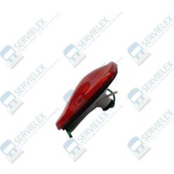 PLAFON FOCO MPOLO MANTARRAYA ROJO