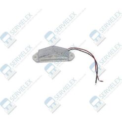 PLAFON 12V CASITA MINI TRIANGULO 3LED BLANCO