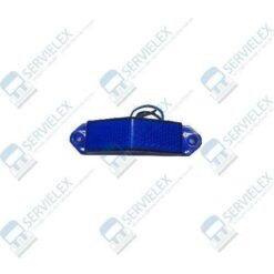 PLAFON 12V CASITA MINI TRIANGULO 3LED AZUL