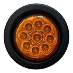 PLAFON 2" 12V HULE 9LED AMBAR