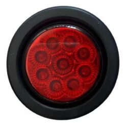 PLAFON 2" HULE 9LED ROJO