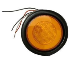 PLAFON 12V REDONDO 4" HULE 14LED ARO DE GEL AMB